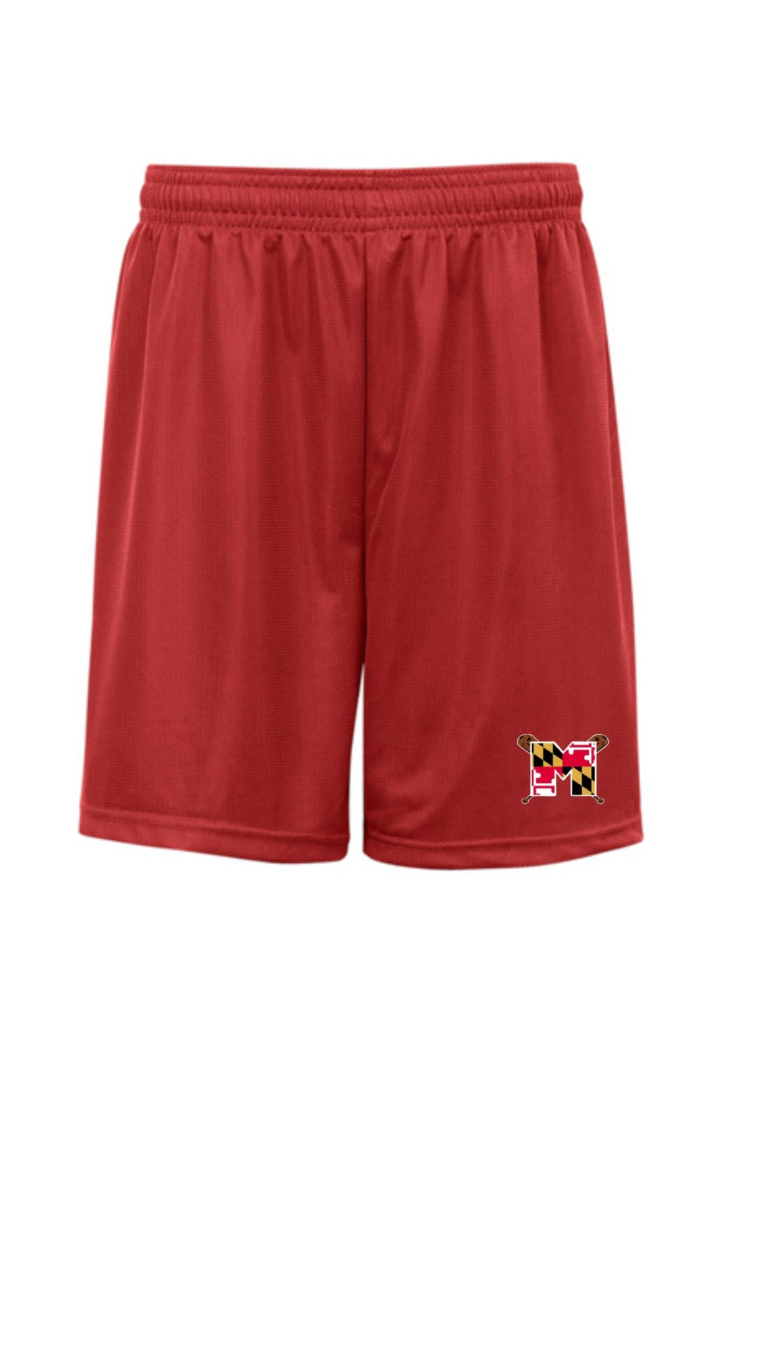 Badger 7" Unisex Pro Mesh Short - Red